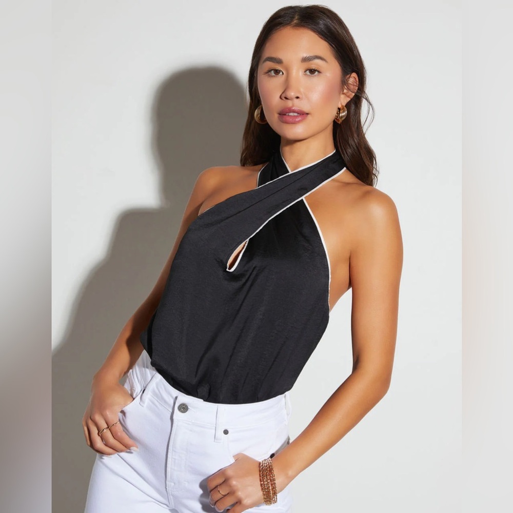 Vici Midnight Muse Halter Neck Bodysuit